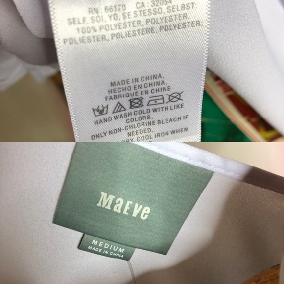 Anthro La Vista Tank Top Maeve Braided Collar - Picture 8 of 8